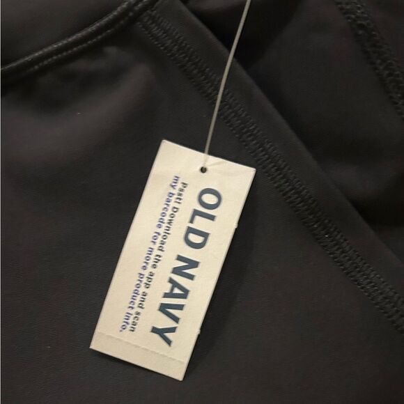 Old Navy Black High-Waisted PowerSoft Pocket Joggers Size Medium New with tags - Picture 10 of 12